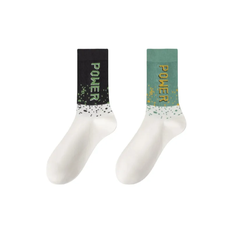 Urban Beauty Mid-Calf Socks Men's Combo Set-2