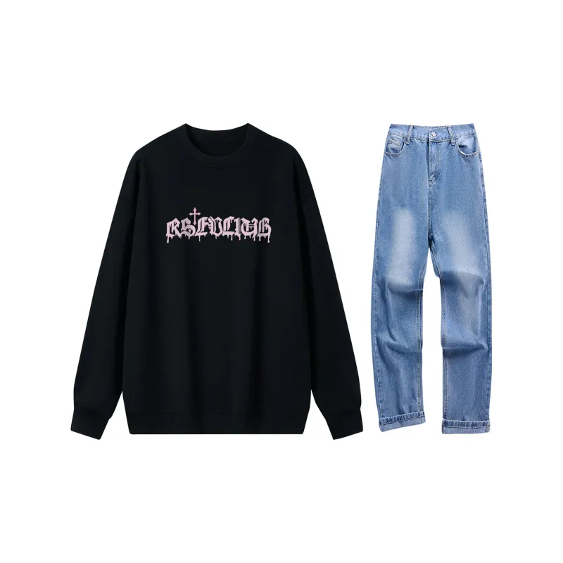 VniVerseVClub Sweatshirt Set Unisex-7