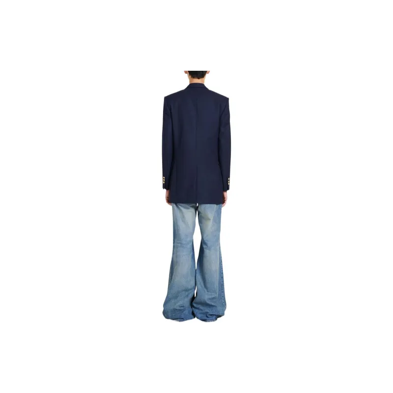 BALMAIN Business Suits Men Blue-3
