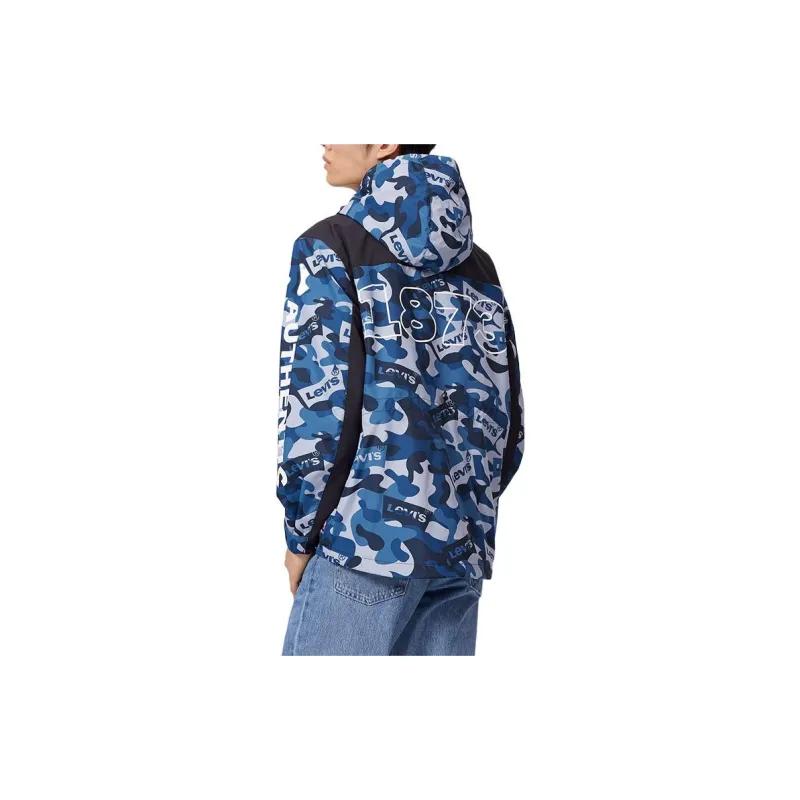 Levi's Jacket Men's Camouflage Blue-3