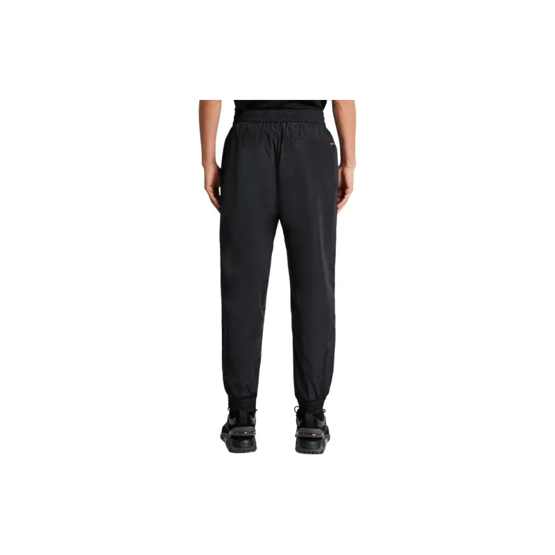 EMPORIO ARMANI Logo print Cotton Track Pants-3