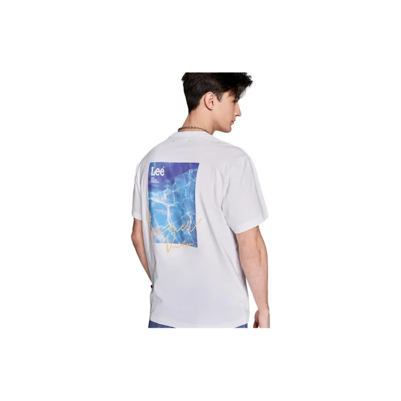 Lee Regular T Shirt Men's White-2