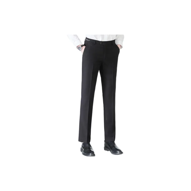 Red Bean Business Commute Comfortable Suit Trouser Men's-5