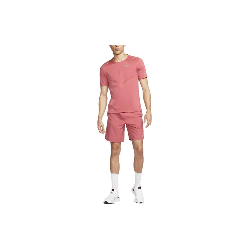Nike T Shirts Men Peach Pink-2