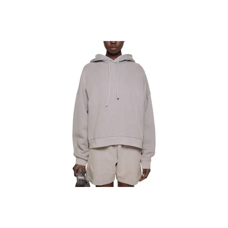 Acne Studios Logo Detailed Drawstring Hoodie-1