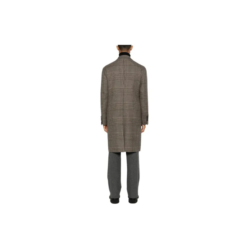 Tagliatore Houndstooth Double breasted Blazer-2