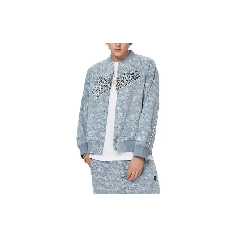 STARTER Denim Jackets Unisex Denim Blue-2