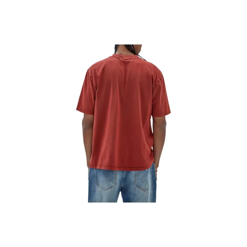 GUESS T-Shirts Men Red-4