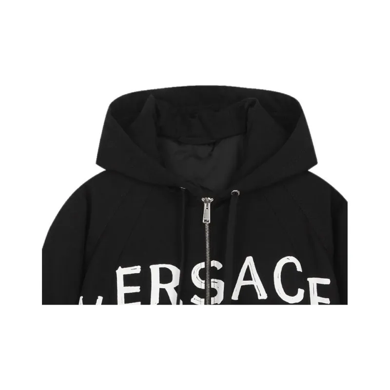 VERSACE SS22 Jackets Coats Men's Black-4