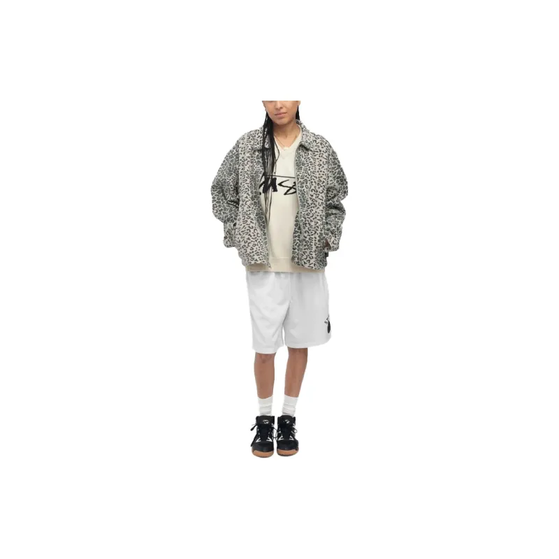Stussy Leopard Mesh Zip Jacket-8