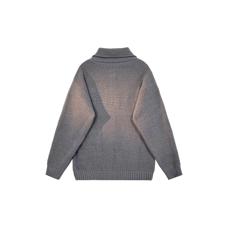 FONDLOOK Sweater Coat Unisex Apricot-5