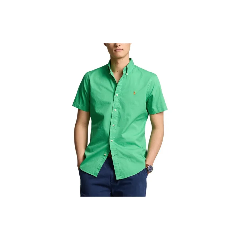 Polo Ralph Lauren SS24 Shirt Men's Green-2