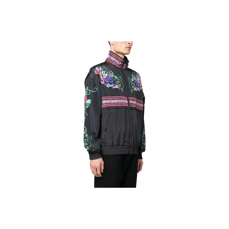 VERSACE Jackets Men Black-3