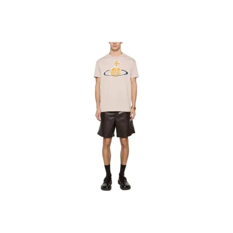 Vivienne Westwood Orb Printed Crewneck T Shirt-1