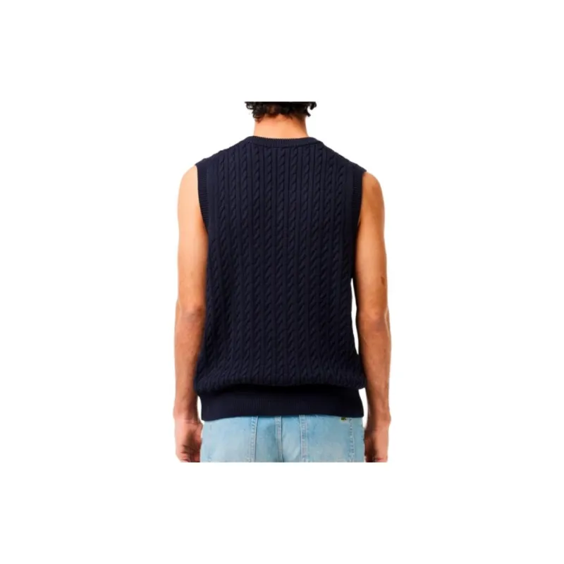 LACOSTE Tank Tops Men's Marine Blue-3