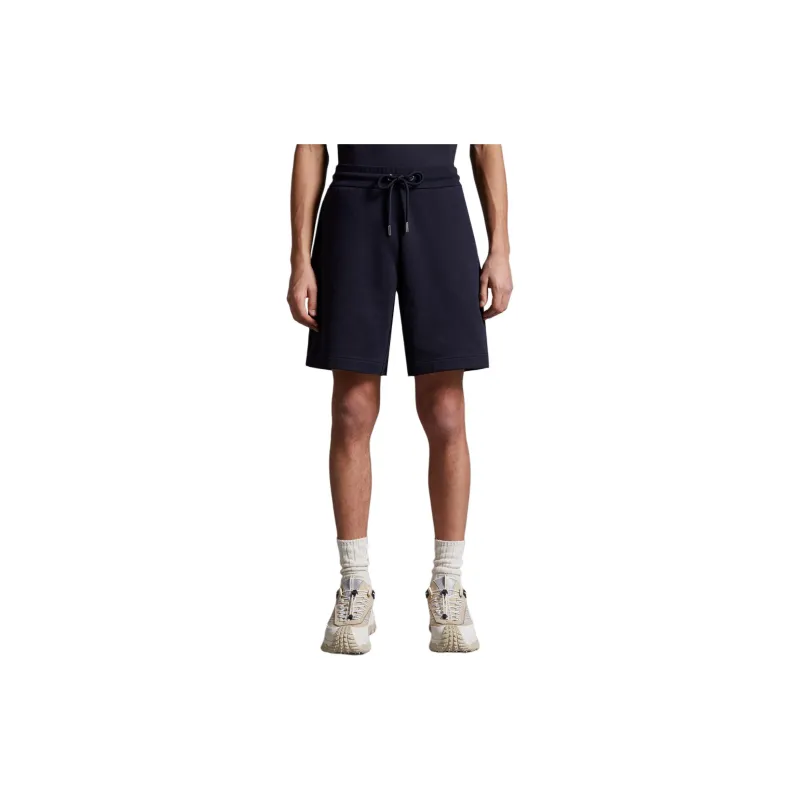 Moncler Casual Shorts Men's Midnight Blue-2