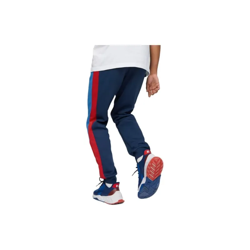 PUMA BMW M Motorsport Knitted Sweatpants Men Blue-3