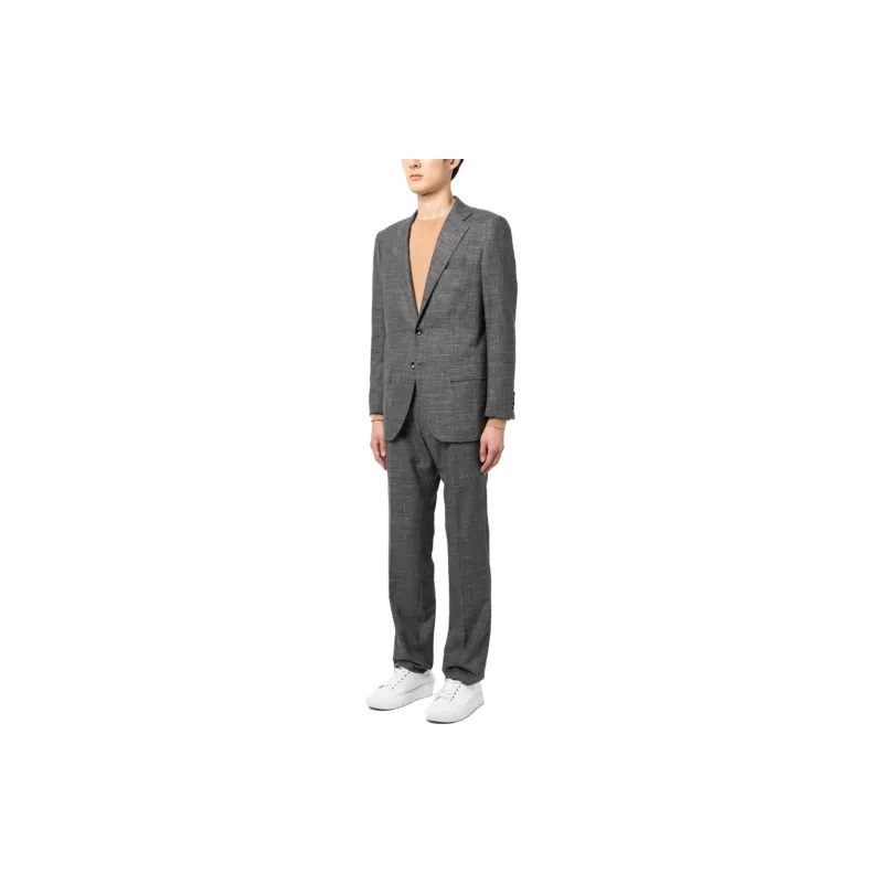 KITON Business Suits Men Dark Gray-2