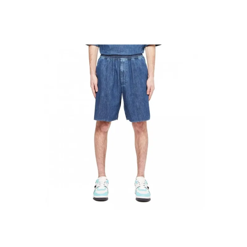 Valentino SS22 Denim Shorts Men's Blue-3