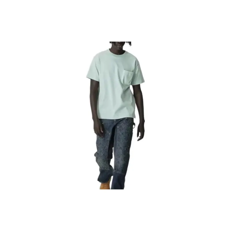 LOUIS VUITTON FW23 T Shirt Men's Green-1