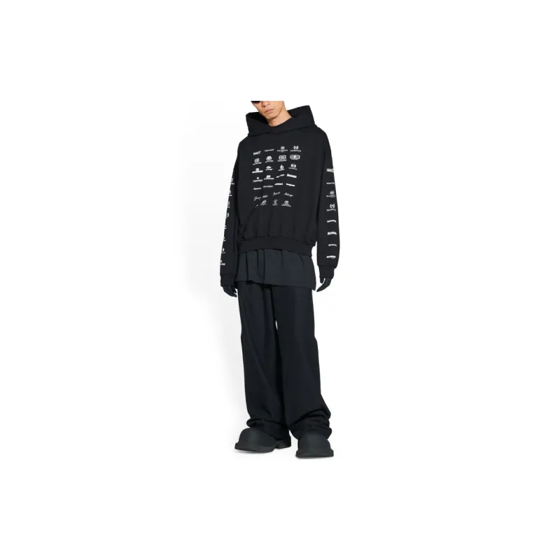 Balenciaga SS23 Sweatshirt Unisex Black-2