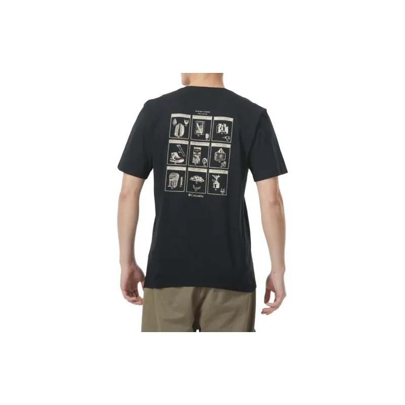 Columbia T Shirts Men Black-4