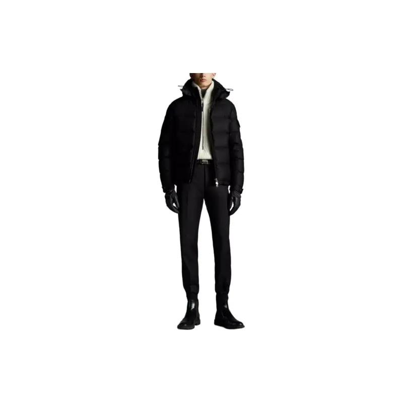 Moncler Down Jacket Men's Black-1