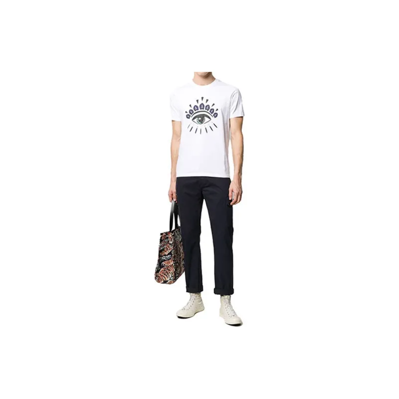 KENZO T Shirts Men White-1