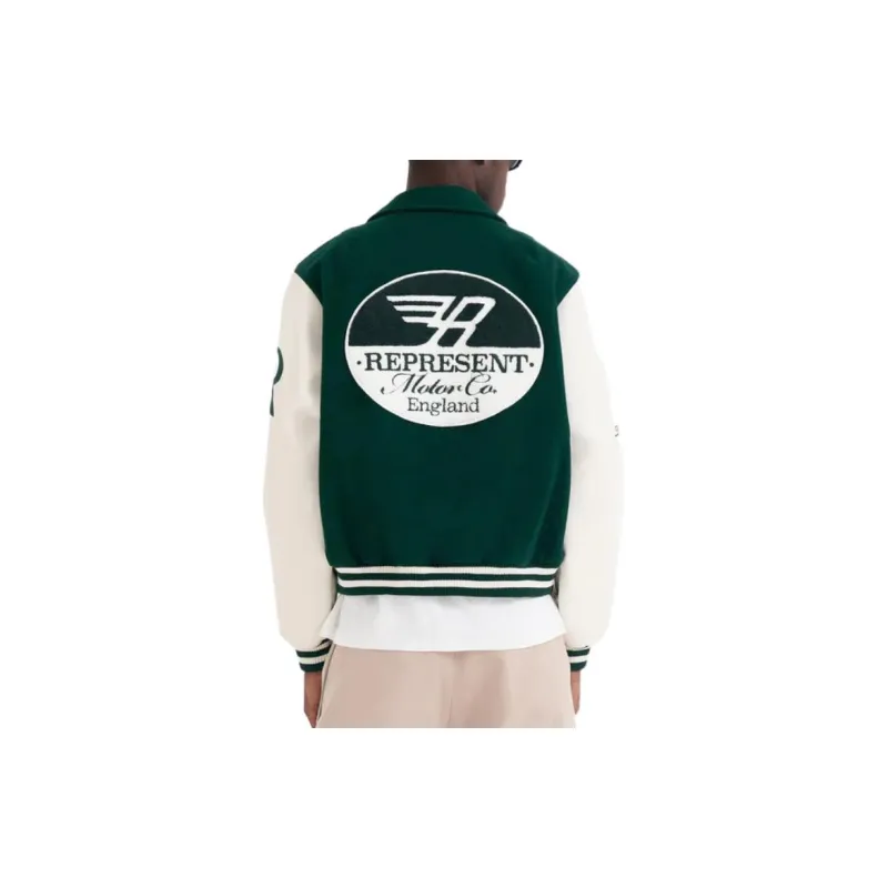 REPRESENT Racing Team Varsity Jacket-3