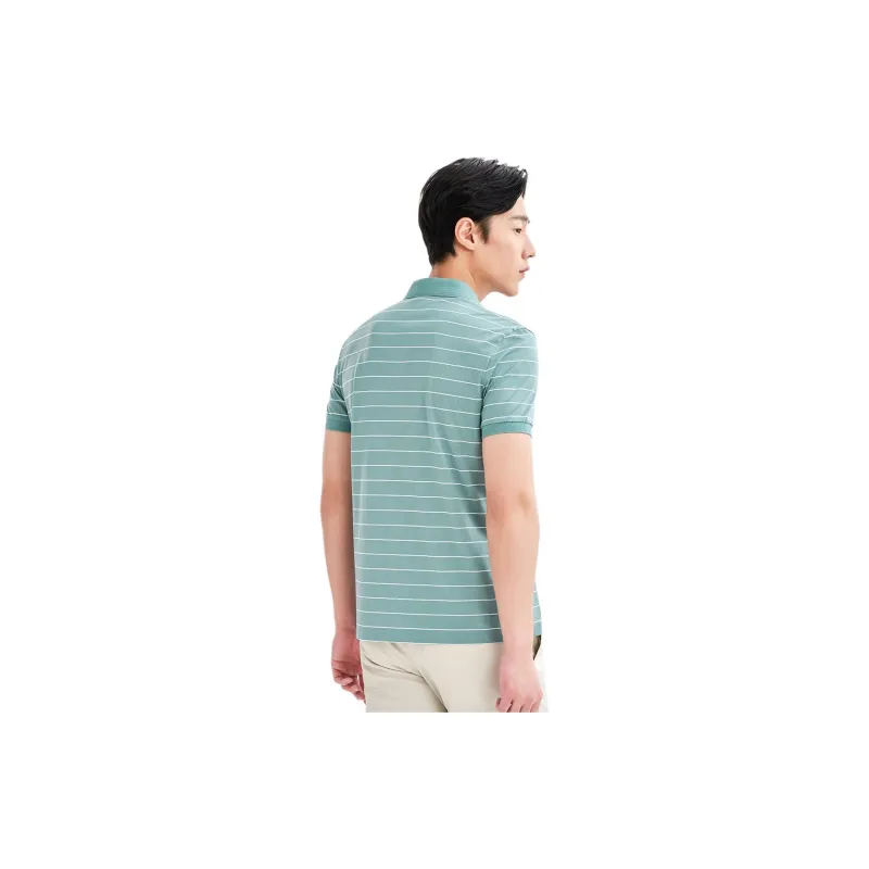 GOLDLION Polo Shirt Men's Green-3