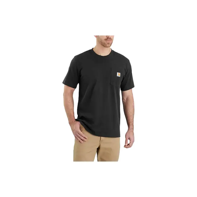 Carhartt 103296 HEAVYWEIGHT SHORT SLEEVE POCKET T SHIRT T Shirt RELAXED FIT Men's-13