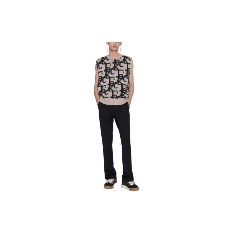 DIOR x Travis Scott FW22 Casual Pants Men's Black-2