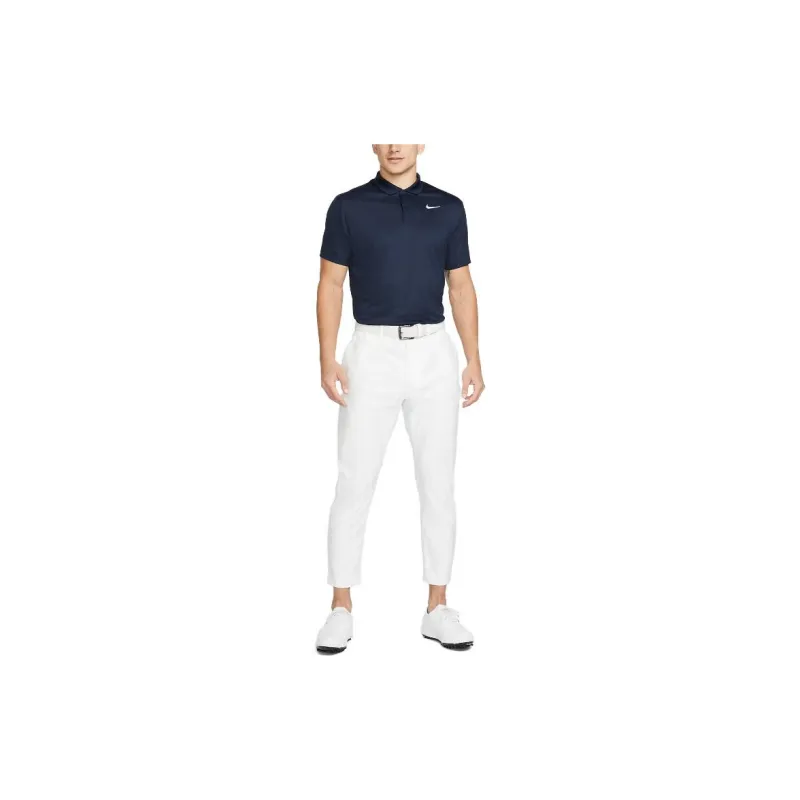 Nike Polo Shirts Men Navy Blue-2