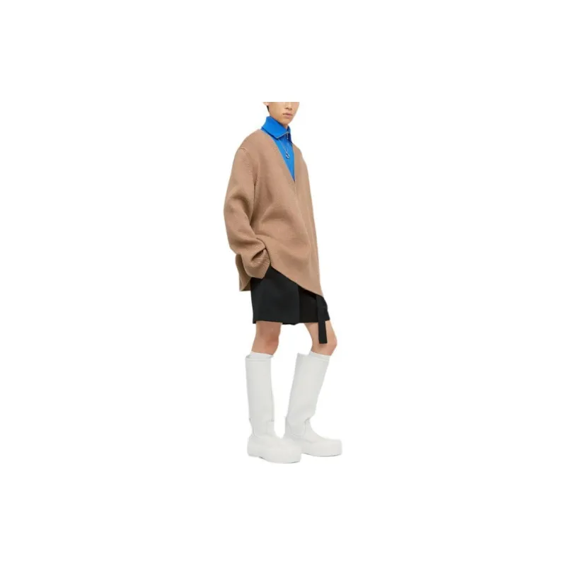 JIL SANDER Drop Shoulder Layered Jumper-3
