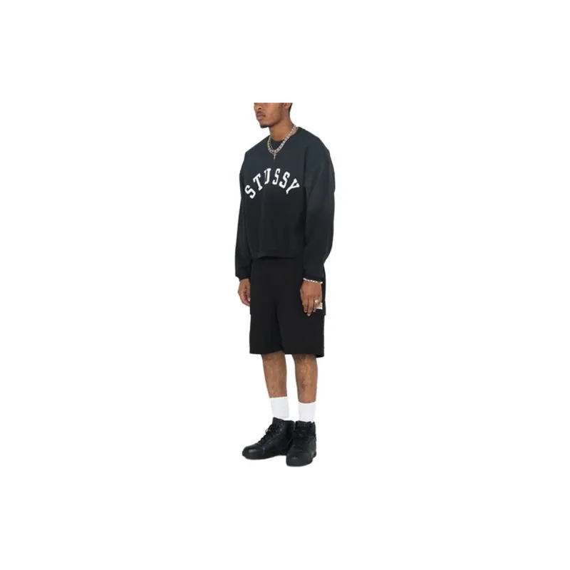 Stussy Sun Faded Oversized Crew-5