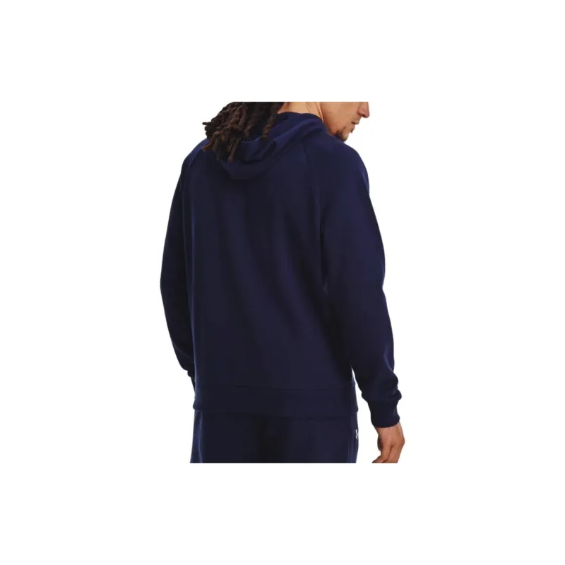 Under Armour Rival Fleece Sweatshirts Men Navy Blue-4
