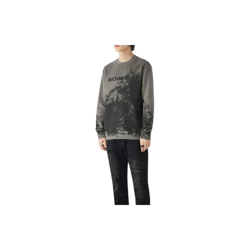 JOHN RICHMOND Sweatshirt Men's Smoke Gray-4