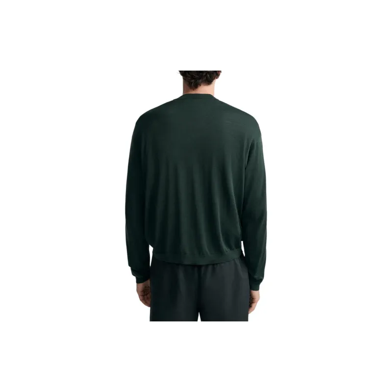 ZARA Knitwear Men Dark Green-3