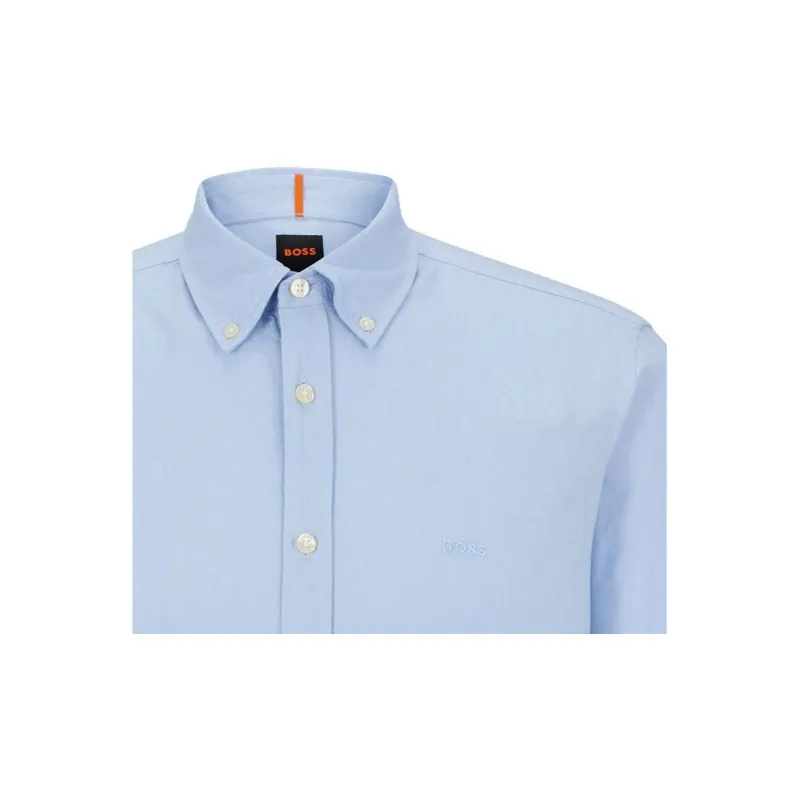 HUGO BOSS Embroidered Logo Long sleeve Shirt-5