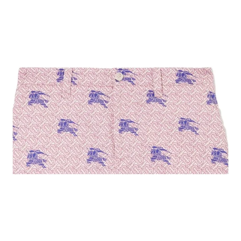 Burberry Ekd Tb Monogram Shorts-5