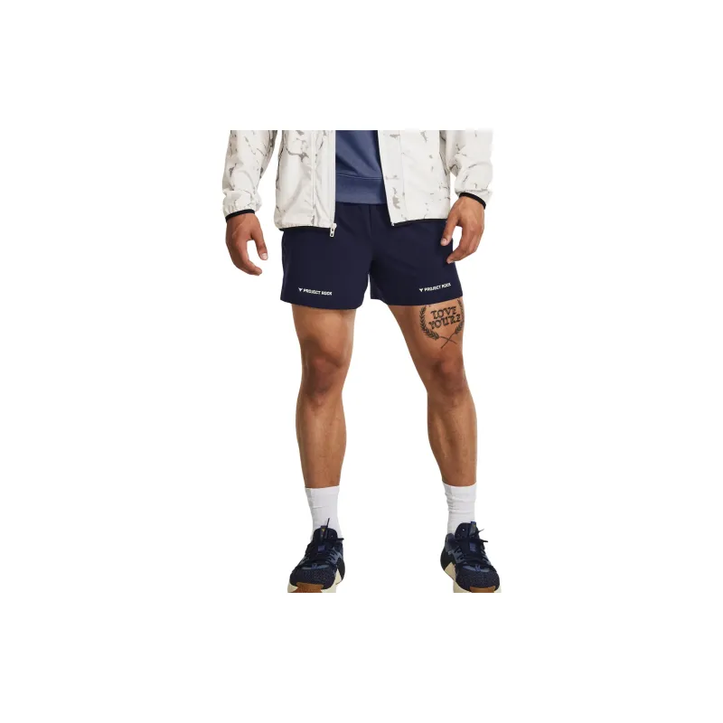 Under Armour Casual Shorts Men Dark Blue-2
