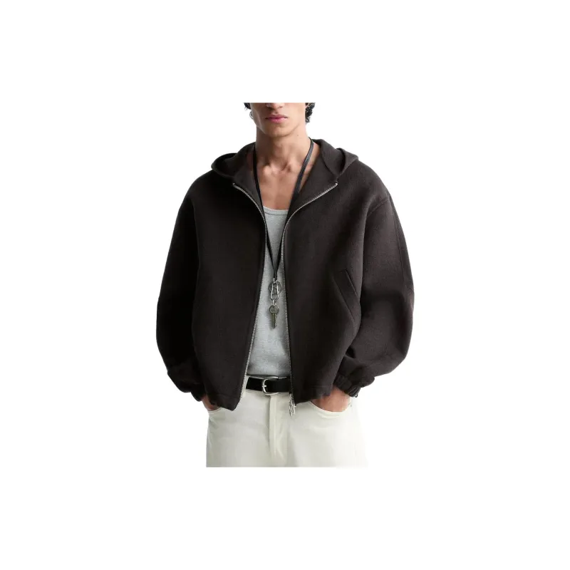 ZARA Jackets Men Brown-2