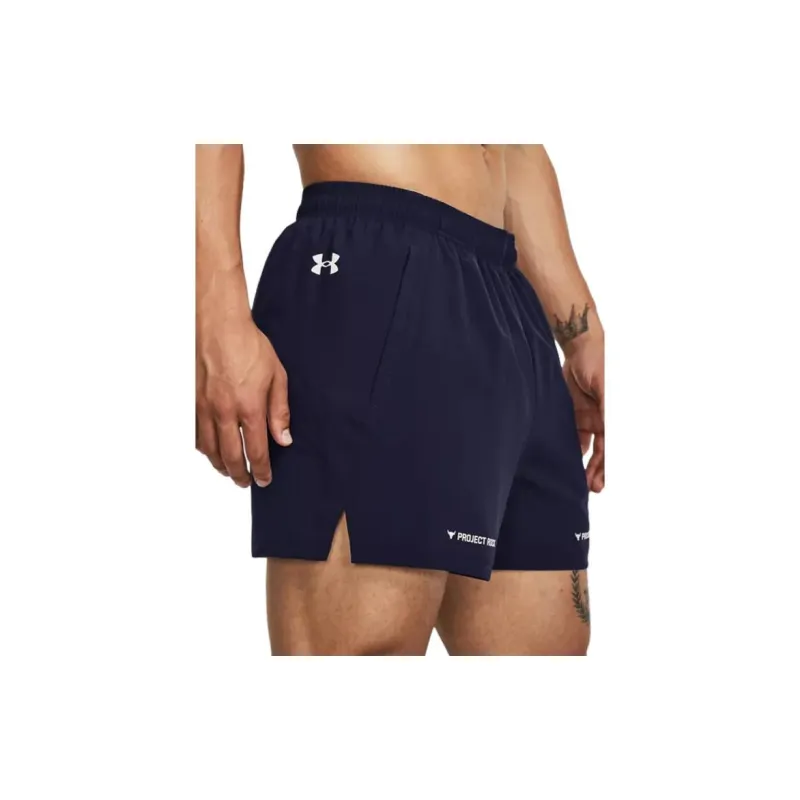 Under Armour Casual Shorts Men Dark Blue-4