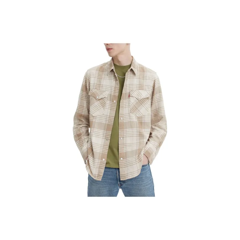 Levis Shirts Men Beige-3