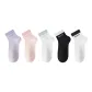 [5 Pack]Light Purple+Light Pink+Milk White+Black+White