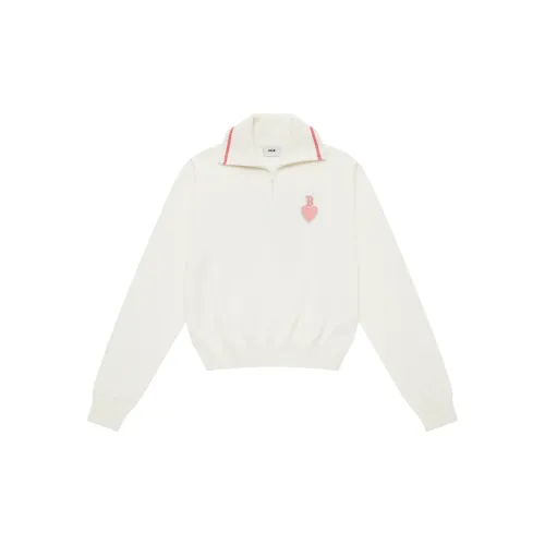 MLB Heart Knitwear Women's Cream