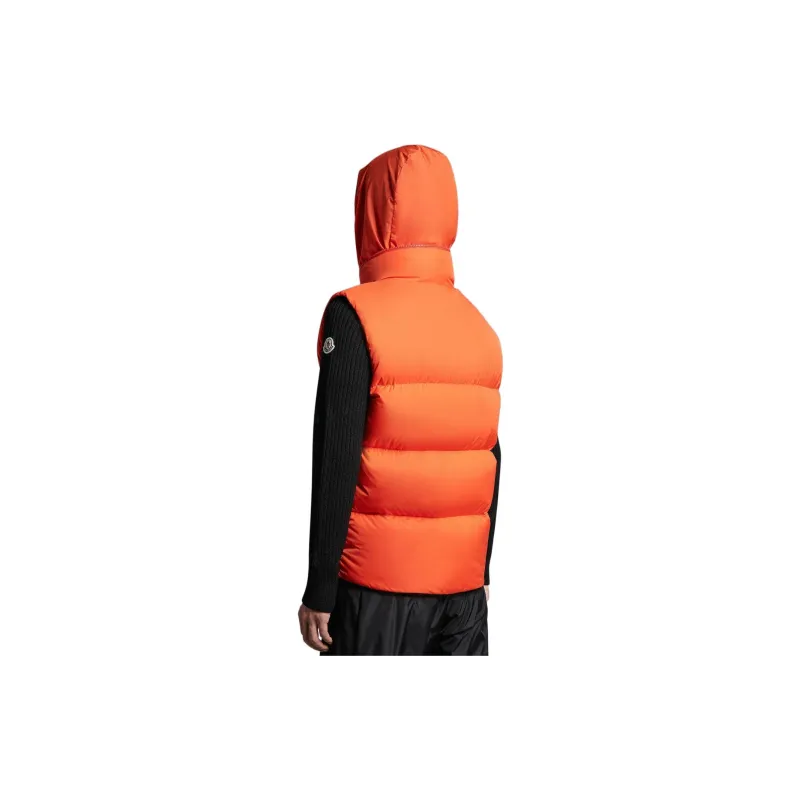 Moncler Vests Men Bright Orange-3