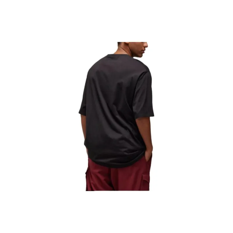 Y-3 Logo Printed Boxy T-Shirt-2