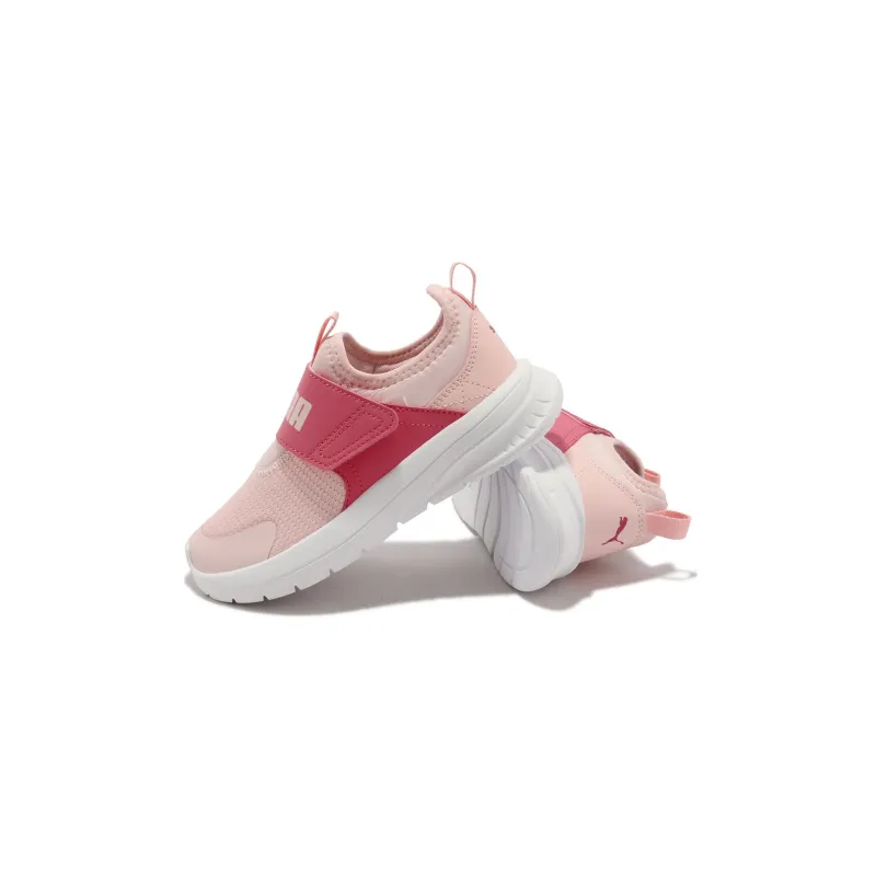 PUMA Abrasion Resistant Breathable Low Top Kids Lifestyle Shoes Pink Children Aged 3 7 Years Old-3