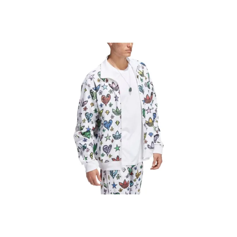 Adidas Originals JEREMY SCOTT FIREBIRD Jackets Unisex White-3